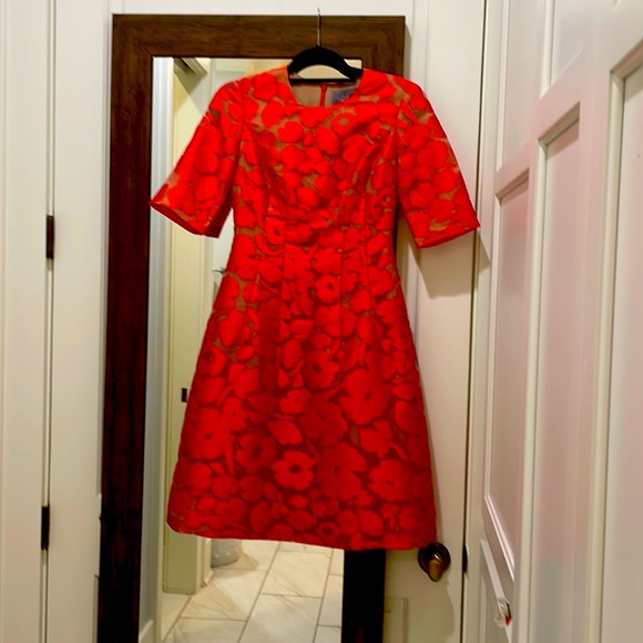 Lela Rose size 0 Midi quarter sleeve EUC - Picture 2 of 8